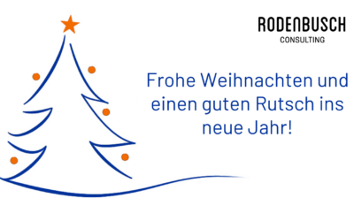 Frohe Weihnachten und einen guten Rutsch ins neue Jahr!