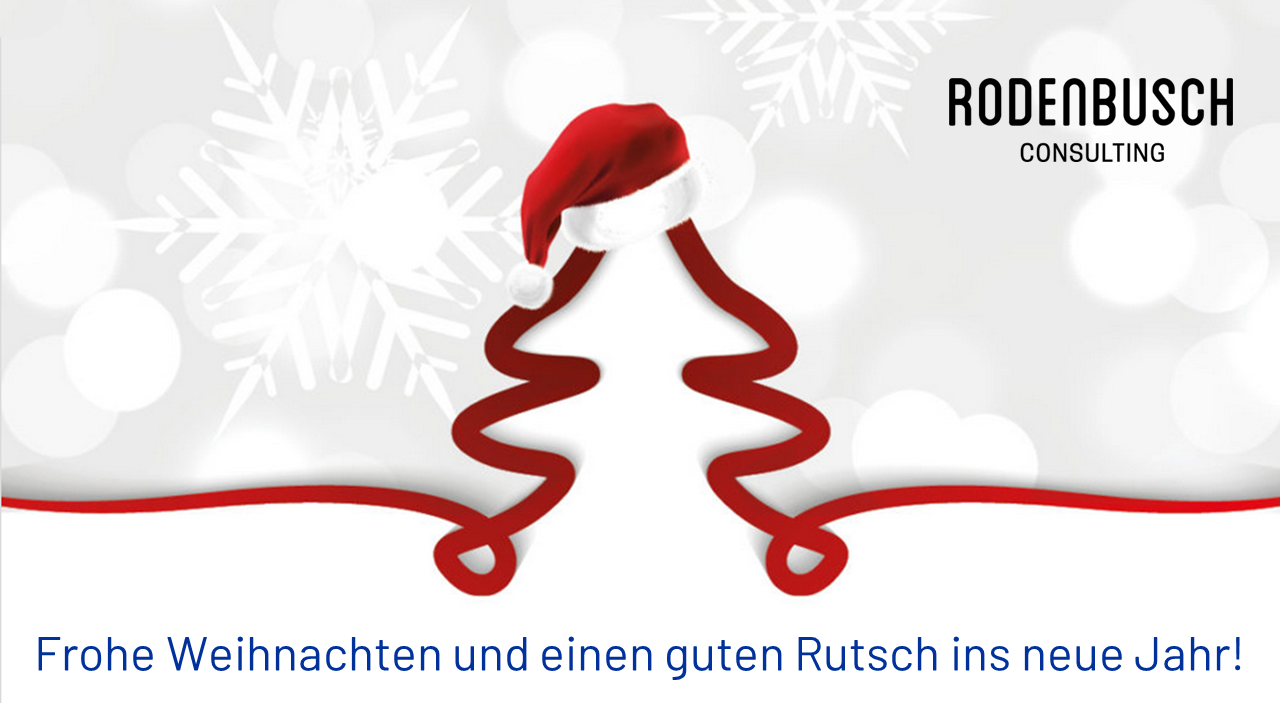 Fred Rodenbusch wünscht frohe Weihnachten und einen guten Rutsch.